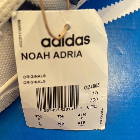 adidas Noah Adria lace-up sneakers brand new lace-up sneakers with box from Holt - Picture 9 of 10